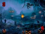 Flappiger Halloween-Knochen